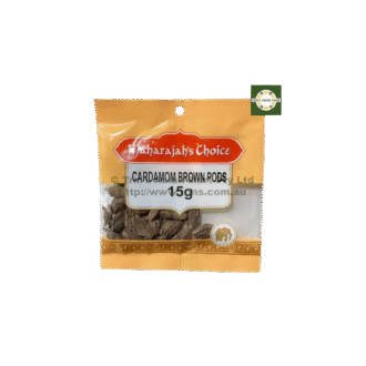 Maharajas CARDAMOm Brown pods 15gm