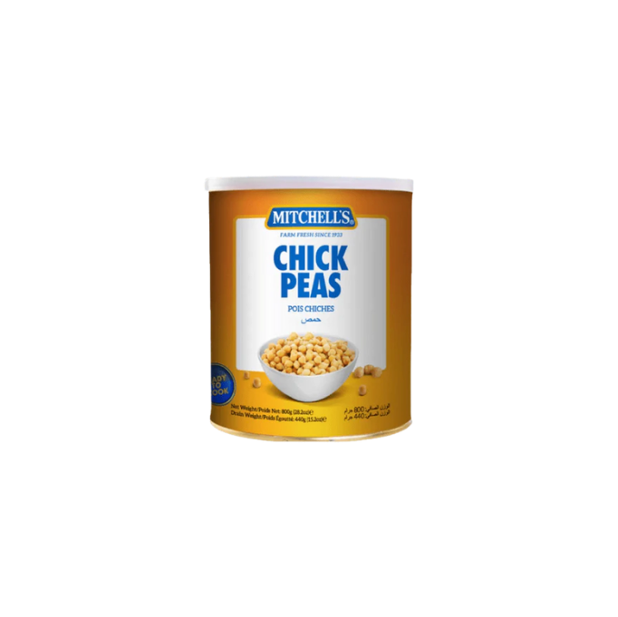Mitchells Chick peas 800gm