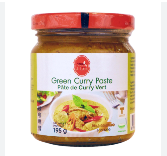 J Lek Green Curry Sauce 250gm
