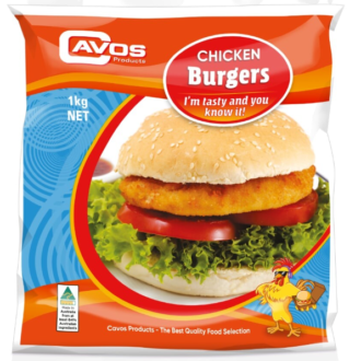 Chicken Burgers (Cavos) 1kg