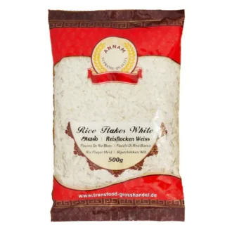 Annam Rice Flakes (Poha) (Medium White) - 500g