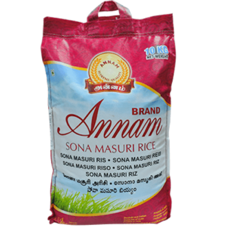 Annam Sona Masoori Rice - 10kg