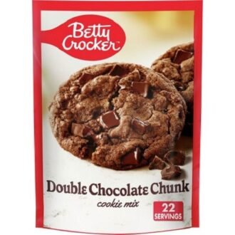 Betty Crocker Double Chocolate Chunk Cookie Mix 17.5 Oz