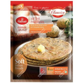 Haldiram's Methi Paratha, 6 Pieces, 300 g, (Frozen)