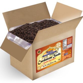 Rani Cardamom (Elachi) Decorticated Seeds Indian Spice 352oz (22lbs) 10kg Bulk Box ~ All Natural | Vegan | Gluten Friendly | NON-GMO | Indian Origin