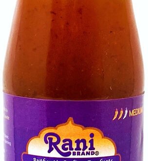 Rani Chilli Mango Sauce (Sweet & Spicy Dipping Sauce) 7oz (200g) Glass Jar, Ready to eat, Vegan ~ Gluten Free | NON-GMO | Indian Origin