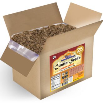 Rani Cumin Seeds Whole (Jeera) Spice 400oz (25lbs) 11.36kg, Bulk Box ~ All Natural | Gluten Friendly | NON-GMO | Vegan | Indian Origin