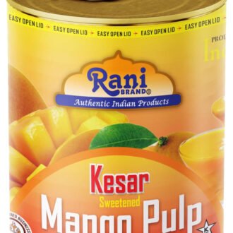 Rani Mango Pulp Puree (Kesar Sweetened) {3 Sizes Available)
