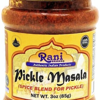 Rani Pickle (Achar) Masala Natural Indian Spice Blend 3oz (85g) PET Jar ~ All Natural | Vegan | Gluten Friendly | NON-GMO | No colors | Indian Origin