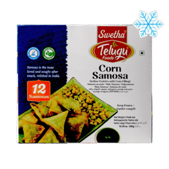 Telugu - 300g (Frozen) Corn Samosa 12 Pieces