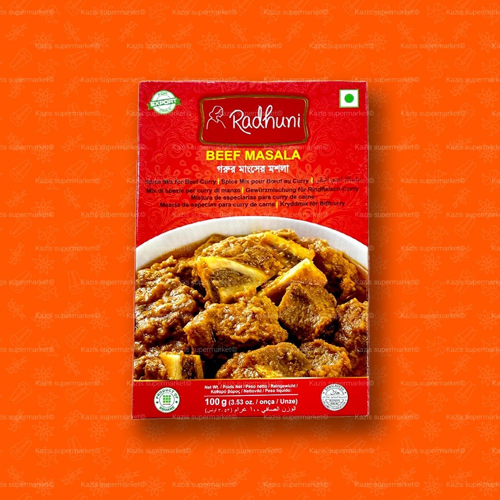 Radhuni Beef Masala (Spice Mix for Beef Curry) 100g