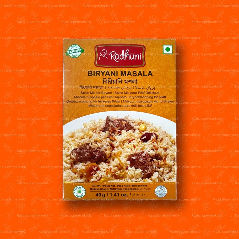 Radhuni Biryani Masala (Spice Mix for Biryani) 40g