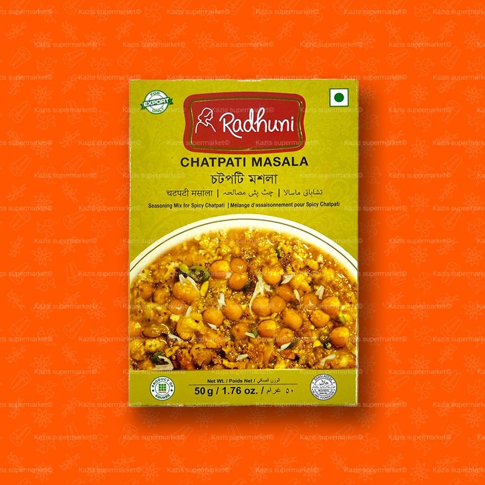 Radhuni Chatpati Masala (Seasoning Mix for Spicy Chatpati) 50g
