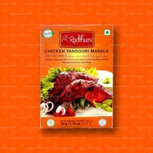 Radhuni Chicken Tandoori Masala (Spice Mix for Tandoori Style Barbecue Chicken) 50g