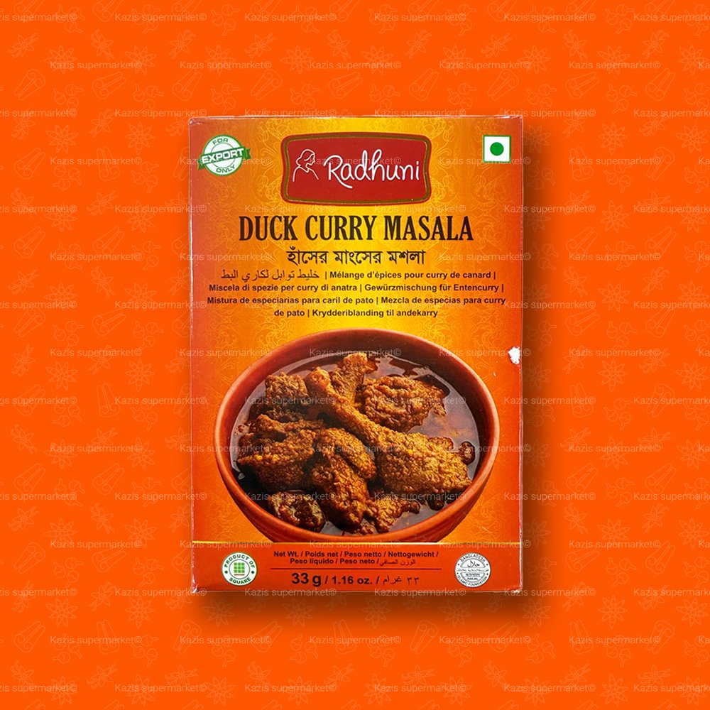 Radhuni Duck Curry Masala (Spice Mix for Duck Curry) 33g