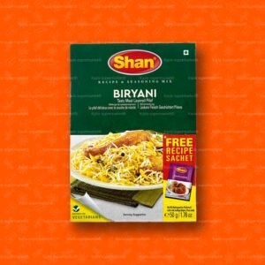 Shan Biryani Recipe and Seasoning Mix (Tasty Meat Layered Pilaf) 50g