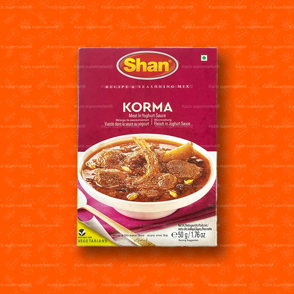 Shan Korma Recipe and Seasoning Mix (Meat in Yoghurt Sauce) 50g