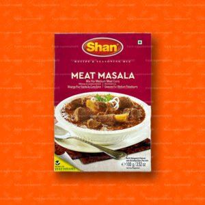 Shan Meat Masala Recipe and Seasoning Mix (Mix for Medium Meat Curry) 100g