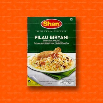 Shan Pilau Biryani Recipe and Seasoning Mix (Mughal Style Meat Pilaf) 50g