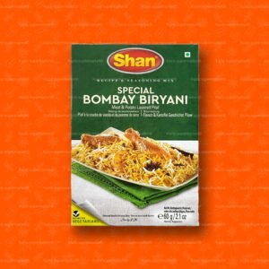 Shan Special Bombay Biryani Recipe and Seasoning Mix (Meat & Potato Layered Pilaf) 60g