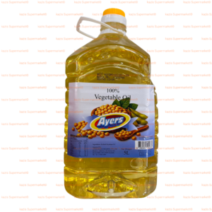 Ayers 100% Pure Vegetable Oil 5L