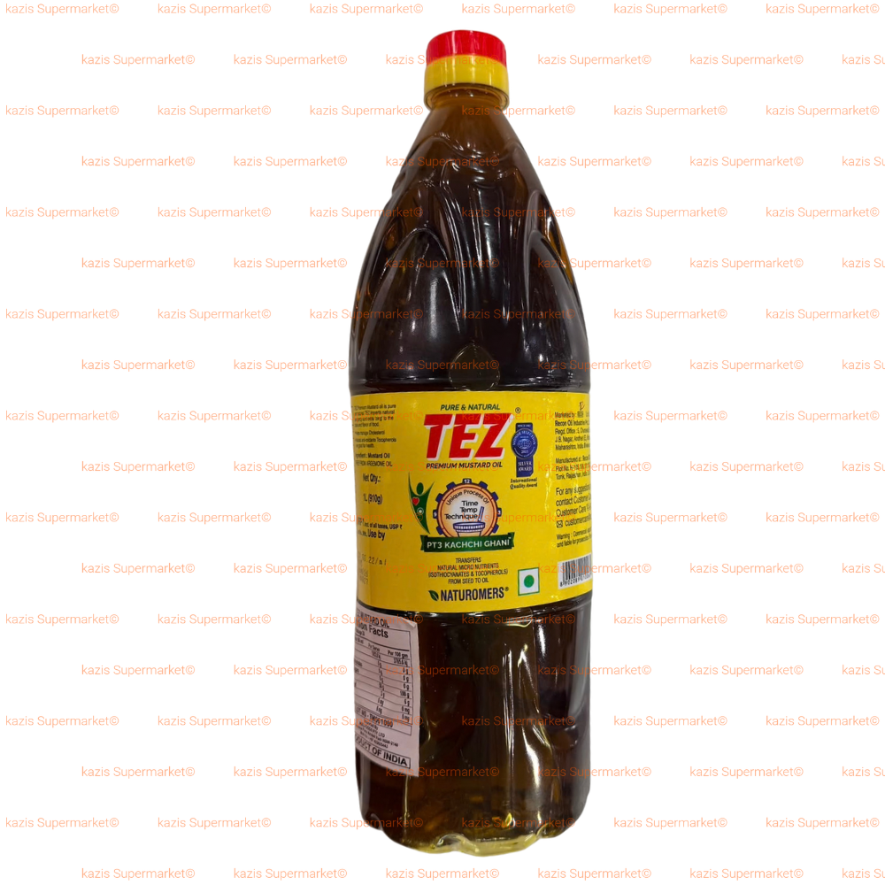 Tez Pure & Natural Mustard Oil 1L