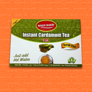 Wagh Bakri Instant Cardamom Tea 3 in 1