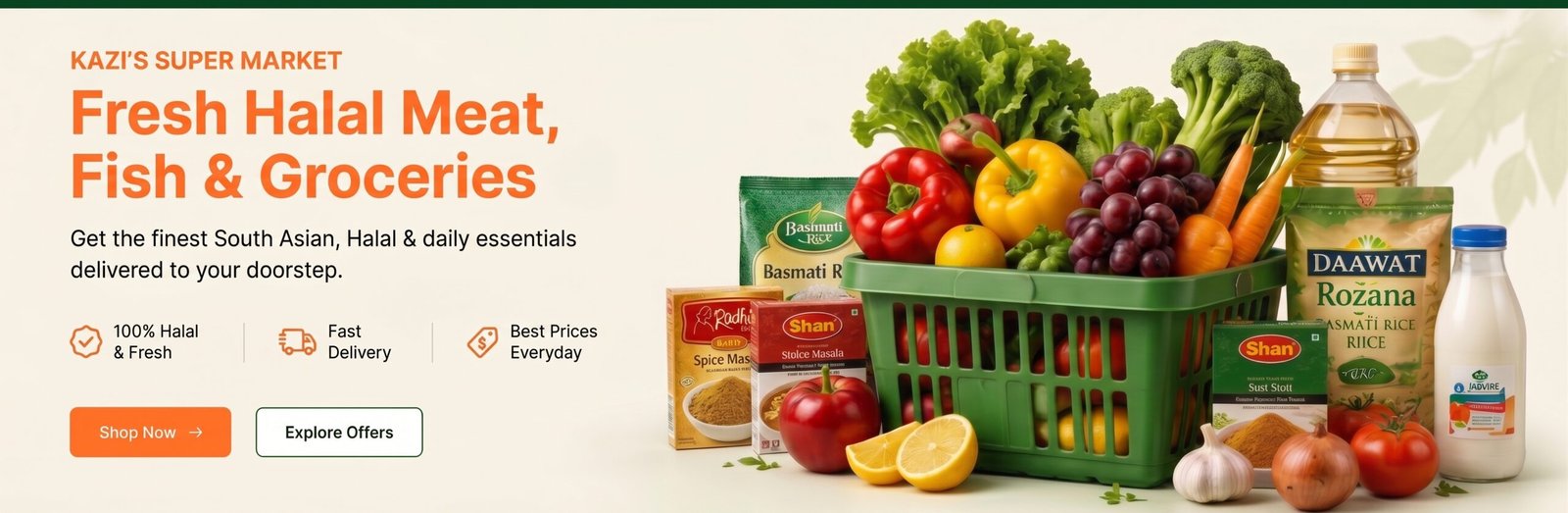 Kazi's Super Market - Fresh Halal Meat, Fish & Groceries