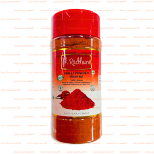 RADHUNI CHILLI POWDER JAR 400gm